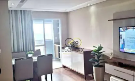 Apartamento forever residence resort com 2 dormitórios à venda, 62m² por r$ 495.000 - vila barros - guarulhos/sp