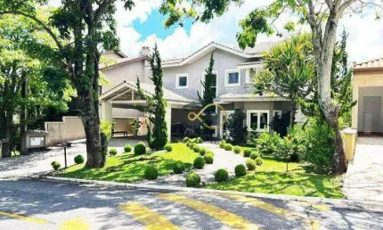 Casa  Residencial Morada dos Lagos com 4 dormitórios à venda, 600 m² por R$ 3.900.000 - Residencial Morada dos Lagos - Barueri/SP
