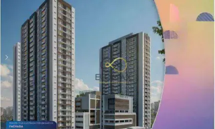 Apartamento com 2 dormitórios à venda, 43 m² por R$ 349.000,00 - Vila Augusta - Guarulhos/SP