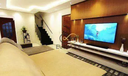 Casa com 4 dormitórios, 2 suites, 4 vagas à venda, 133 m² por R$ 808.000 - Vila Rosália - Guarulhos/SP