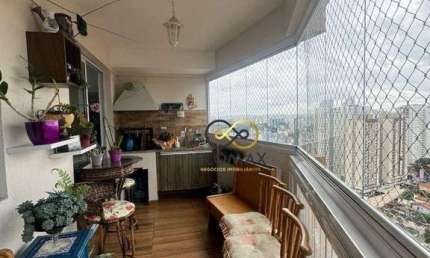 Apartamento com 2 dormitórios à venda, 82 m² por R$ 750.000,00 - Vila Augusta - Guarulhos/SP