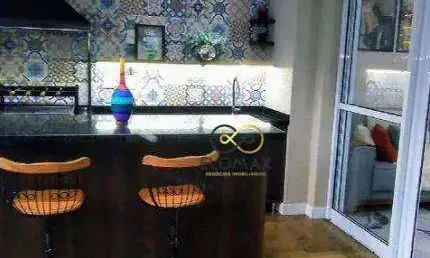 Apartamento Parque Ventura Mobiliado com 2 dormitórios, 2 vagas à venda, 83 m² por R$ 950.000 - Jardim Flor da Montanha - Guarulhos/SP