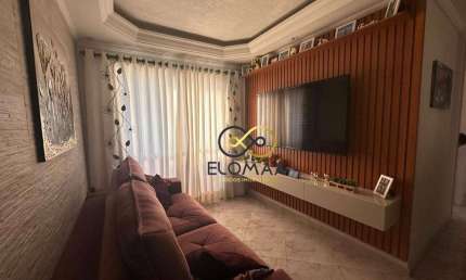Vende - Apartamento Mobiliado - 3 quartos - Condomínio Edifício Cristal Park II - Santa Teresinha - ZL -SP.