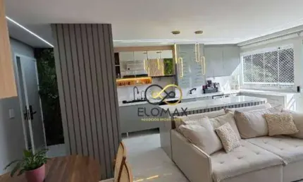 Apartamento a venda no Gopouva com 2 quartos suíte e varanda gourmet