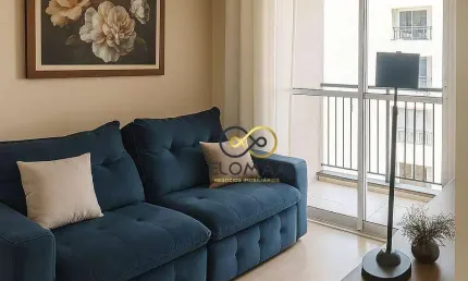 Apartamento com 2 dormitórios para alugar, 47 m² por R$ 2.600,00/mês - Ponte Grande - Guarulhos/SP
