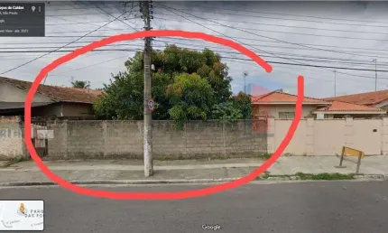 Terreno à venda na Rua Poços de Caldas, Parque das Fontes, Tremembé