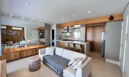 Apartamento na melhor localização do Centro de Taubaté, Decorado e Mobiliado