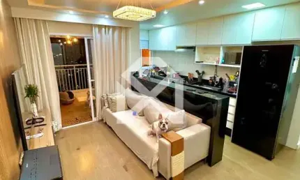 Apartamento à venda com 57m, 2 dormitórios, Vaga, Varanda Gourmet, Condomínio completo, Jardim Mata