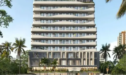 Flat com 1 quarto à venda na Avenida Monsenhor Odilon Coutinho, Cabo Branco, João Pessoa