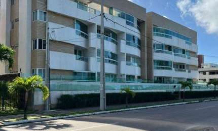 Flat com 1 quarto à venda na Avenida Oceano Atlântico, Intermares, Cabedelo