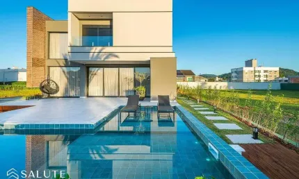 Casa em condomínio fechado com 4 quartos para alugar na rua coronel benjamin vieira, 635, centro, camboriú, 510 m2 por r$ 45.000