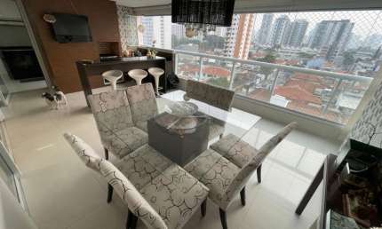 LINDO APARTAMENTO COM 3 SUÍTES, VARANDA GOUMRT COM CURRASQUEIRA A CARVÃO - VEREDA TATUAPÉ- SP