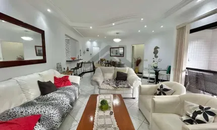 Apartamento à venda na pitangueiras no guarujá | piscina e sacada gourmet