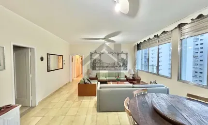 Apartamento à venda na pitangueiras no guarujá | uma quadra do mar