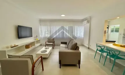 Apartamento à venda na pitangueiras no guarujá | piscina e churrasqueira