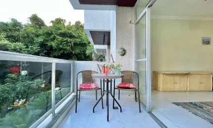 Apartamento à Venda na Pitangueiras no Guarujá | Piscina e Churrasqueira