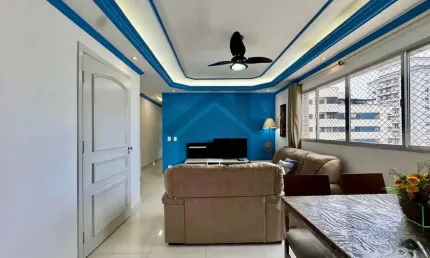 Apartamento vista mar à venda na pitangueiras no guarujá | quadra mar