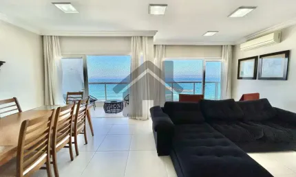 Apartamento vista mar à venda na pitangueiras no guarujá | frente mar