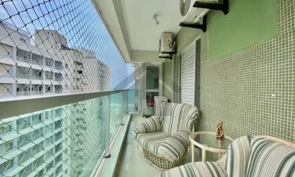 Apartamento à venda na pitangueiras no guarujá | quadra mar e piscina