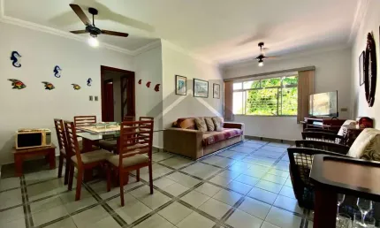 Apartamento à venda na enseada no guarujá | lado praia piscina e churrasqueira