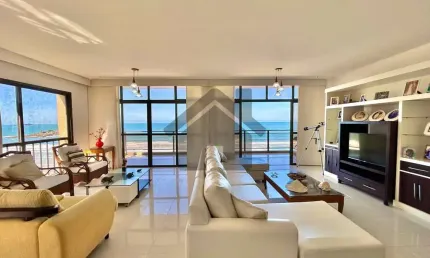 Apartamento vista mar à venda na pitangueiras no guarujá | frente mar