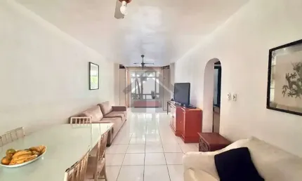 Apartamento à venda na pitangueiras no guarujá | uma quadra do mar