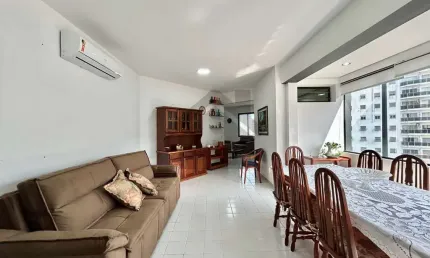 Apartamento à venda na pitangueiras no guarujá | duas quadras do mar