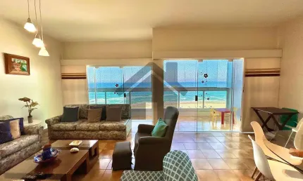 Apartamento vista mar à venda na pitangueiras no guarujá | frente mar