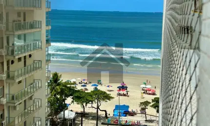 Apartamento à venda vista mar na pitangueiras no guarujá | quadra mar