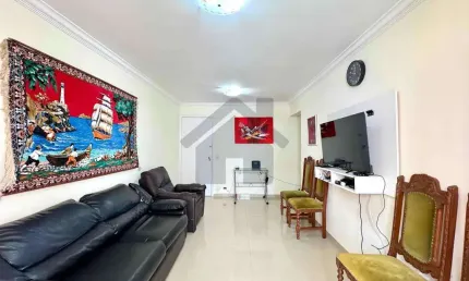 Apartamento à venda na pitangueiras no guarujá | quadra do mar