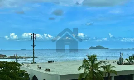 Apartamento à venda na pitangueiras no guarujá | vista mar