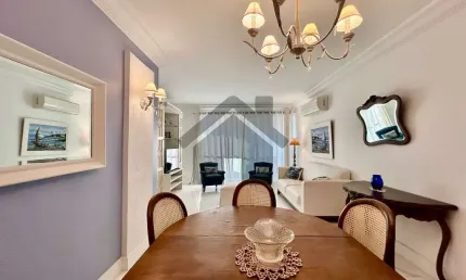 Apartamento à venda na pitangueiras no guarujá | piscina - quadra mar