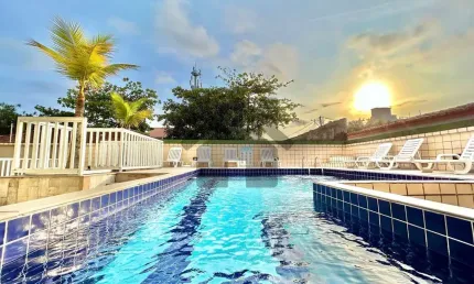 Apartamento à venda na enseada no guarujá | piscina e churrasqueira