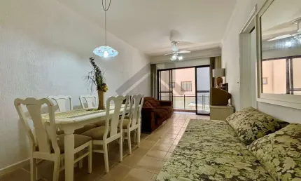 Apartamento à venda na enseada no guarujá | lado praia piscina e churrasqueira