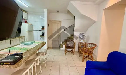 Cobertura à venda na enseada no guarujá | lado praia