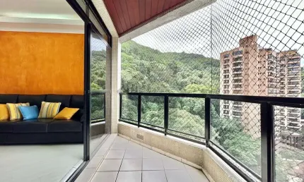 Apartamento à venda na pitangueiras no guarujá | piscina e churrasqueira