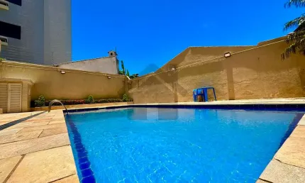 Cobertura à venda na enseada no guarujá | lado praia piscina e churrasqueira
