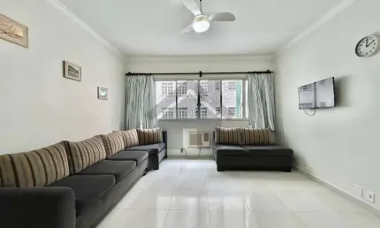Apartamento à venda na pitangueiras no guarujá | uma quadra do mar