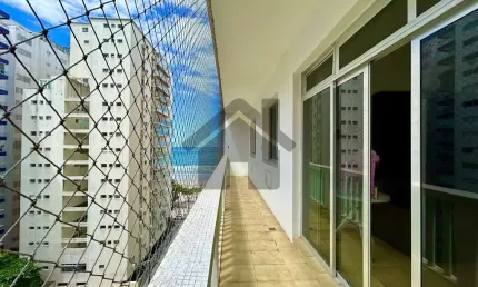 Apartamento à venda vista mar na pitangueiras no guarujá | quadra mar