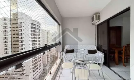 Apartamento à venda na pitangueiras no guarujá  | piscina aquecida