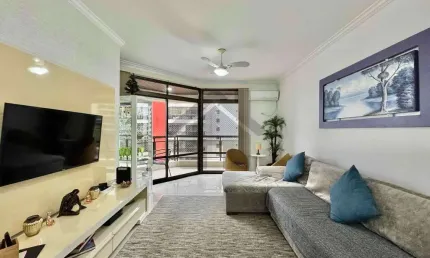 Apartamento à venda na pitangueiras no guarujá | piscina - 2 vagas