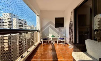 Apartamento à venda na pitangueiras no guarujá  | piscina aquecida