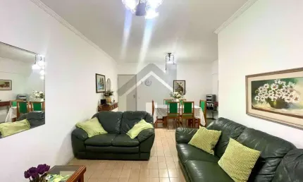 Apartamento à venda na pitangueiras no guarujá | uma quadra do mar