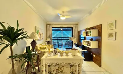 Apartamento à venda na pitangueiras no guarujá | piscina e 2 vagas