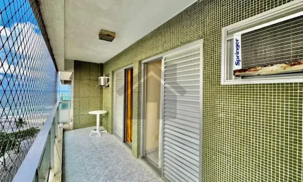 Apartamento à venda na pitangueiras no guarujá | quadra mar e piscina