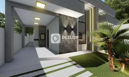 Linda Casa Geminada à Venda no Bairro Fundos - Biguaçu