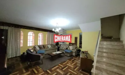 Sobrado à venda, 4 quartos, 3 vagas, Barcelona - São Caetano do Sul/SP