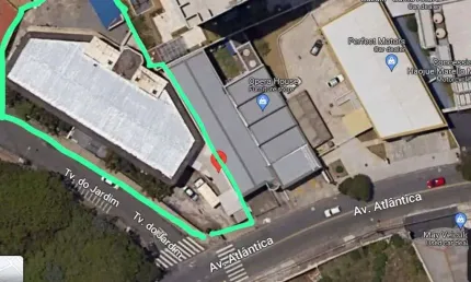 Barracão / Galpão / Depósito à venda na Avenida Atlântica, Vila Valparaíso, Santo André