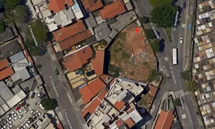 Terreno à venda na Rua Jurubatuba, Vila Pires, Santo André