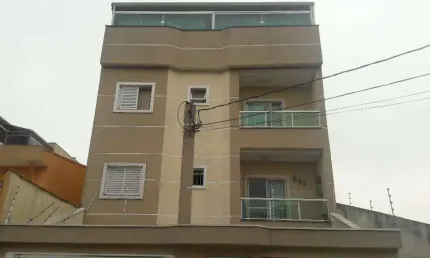 Cobertura à venda, 3 quartos, 1 suíte, 1 vaga, Vila Alto de Santo André - Santo André/SP